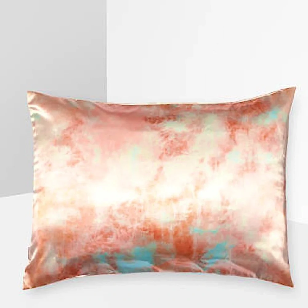 💥BUY 5 GET 3 FREE Kitsch Tie Dye Satin Pillowcase Standard